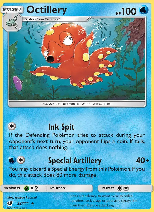 Octillery, Crimson Invasion 023/111
