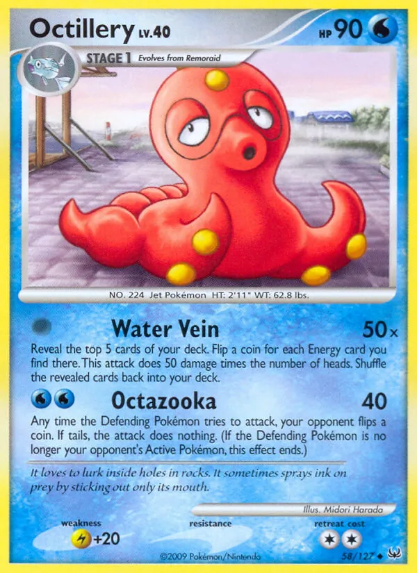 Octillery, Platinum 058/127