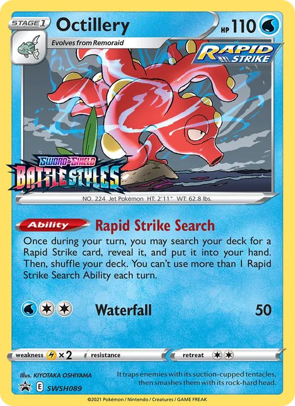 Octillery, SWSH Black Star Promos SWSH089/307