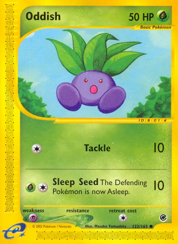 Oddish, Expedition Base Set 122/165