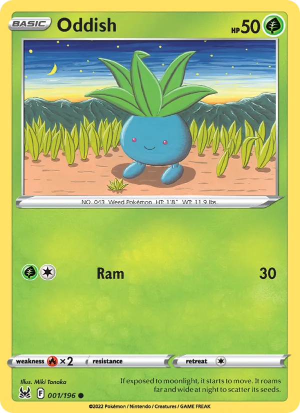 Oddish, Lost Origin 001/196