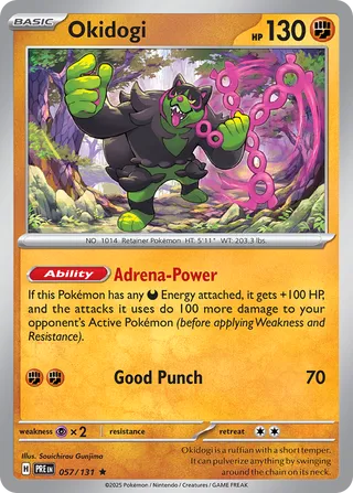 Okidogi, Prismatic Evolutions 057/131