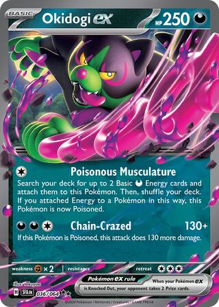 Okidogi EX, Play! Pokémon Prize Pack Series Six 036/064