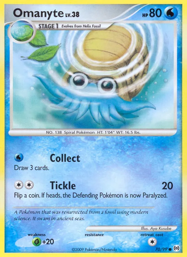 Omanyte, Arceus 070/099