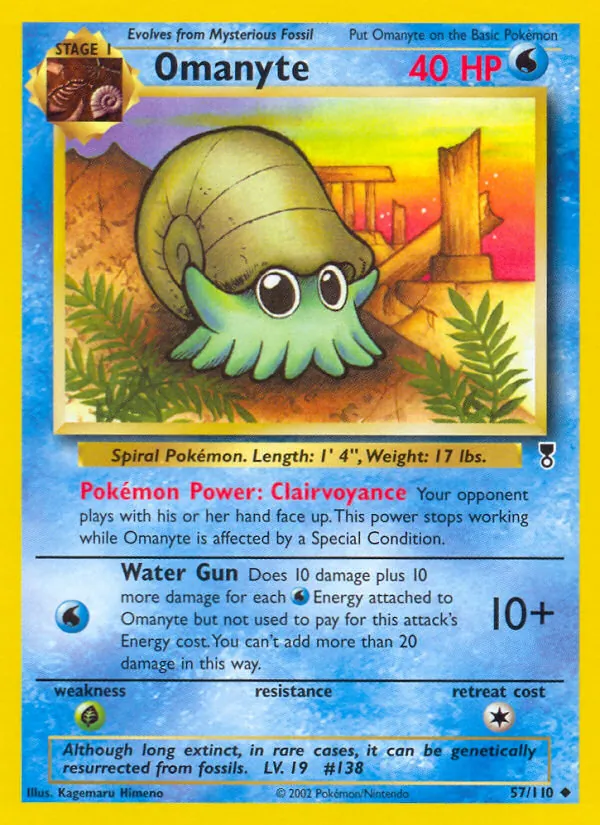 Omanyte, Legendary Collection 057/110