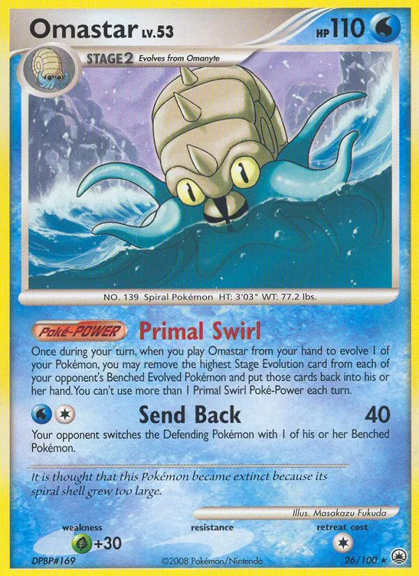 Omastar, Majestic Dawn 026/100
