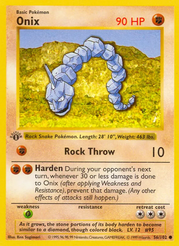 Onix, Base 056/102