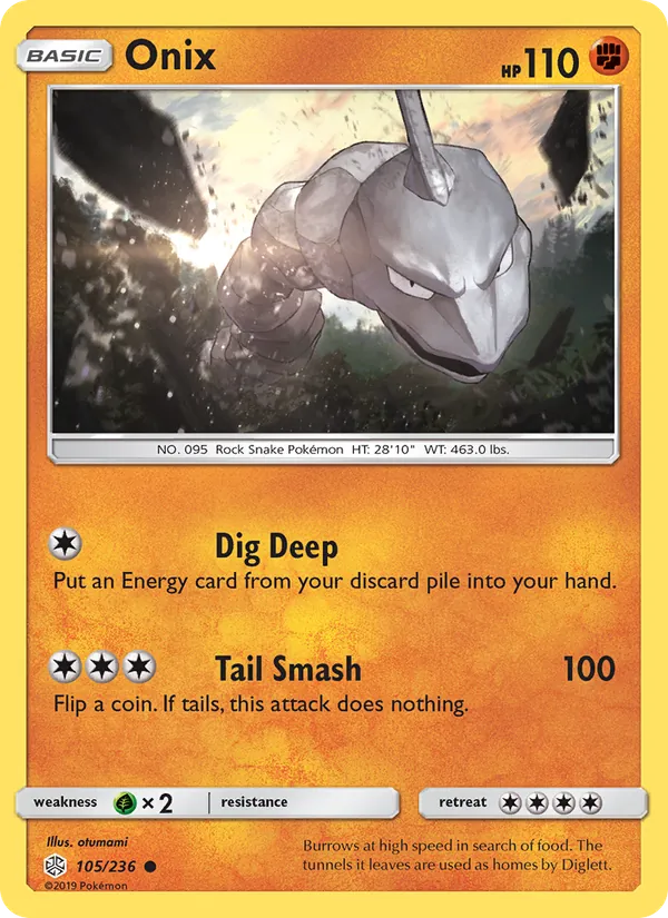 Onix, Cosmic Eclipse 105/236