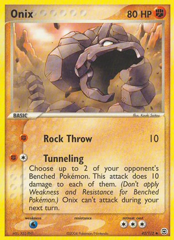 Onix, FireRed & LeafGreen 042/112