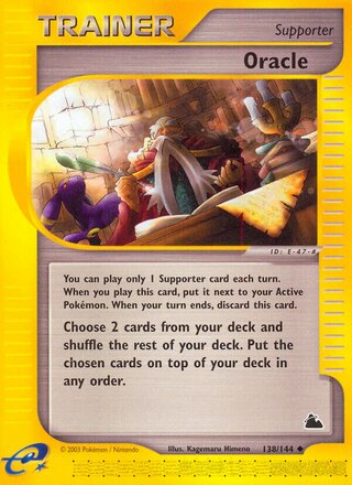 Oracle, WC Deck 2004 (Blaziken Tech) 138/144