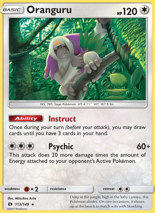 Oranguru, Sun & Moon 113/149