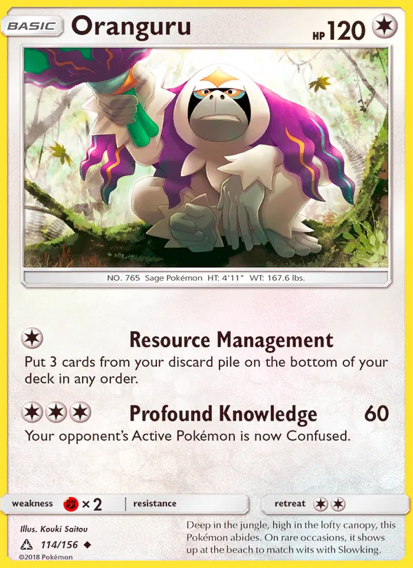 Oranguru, Ultra Prism 114/156