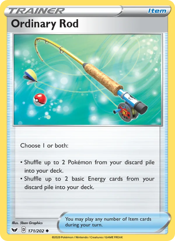 Ordinary Rod, Sword & Shield 171/202