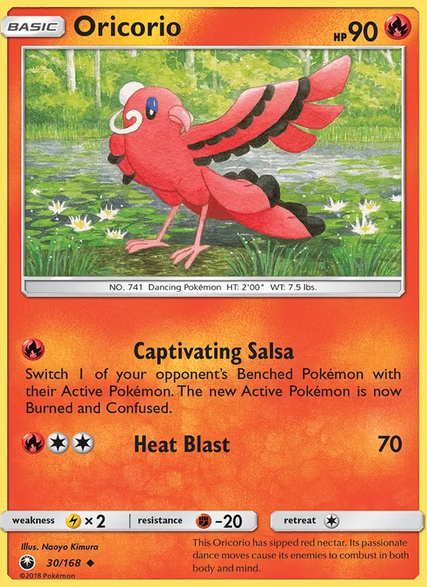 Oricorio, Celestial Storm 030/168
