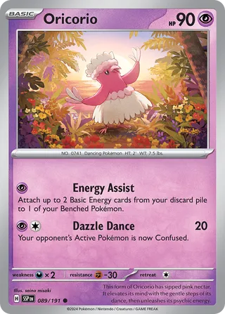 Oricorio, Surging Sparks 089/191