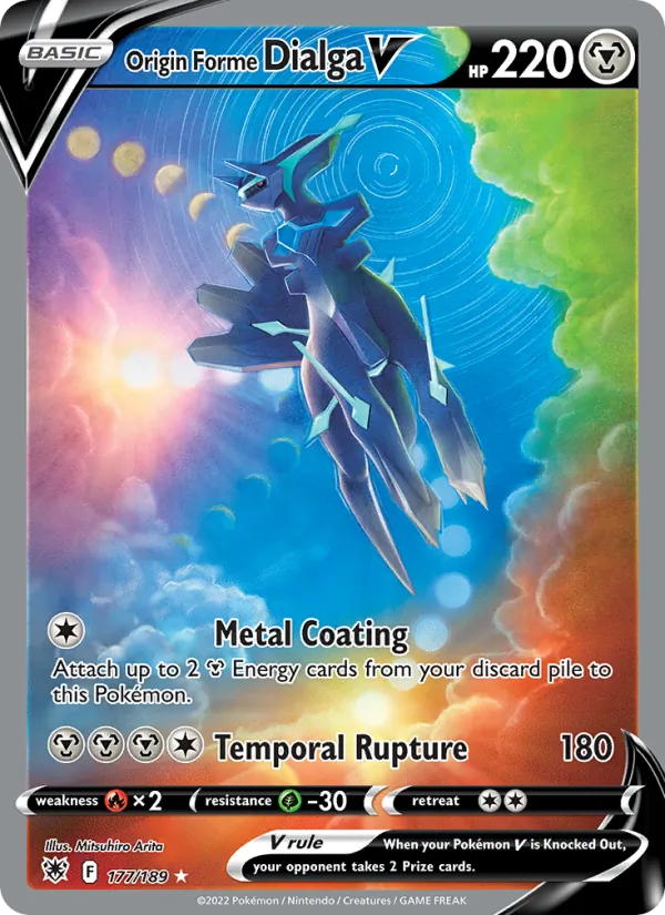 Origin Forme Dialga V, Astral Radiance 177/189