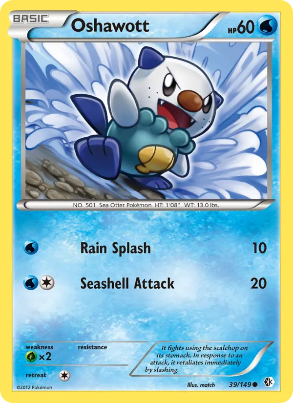 Oshawott, Boundaries Crossed 039/149