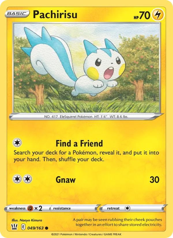 Pachirisu, Battle Styles 049/163