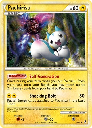 Pachirisu, WC Deck 2011 (Megazone) 018/095