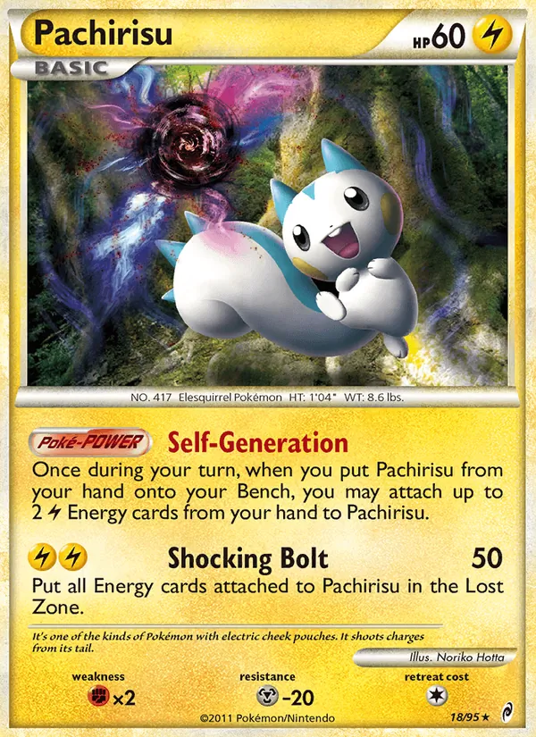 Pachirisu, Call of Legends 018/095