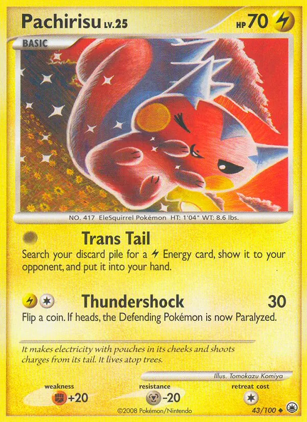 Pachirisu, Majestic Dawn 043/100