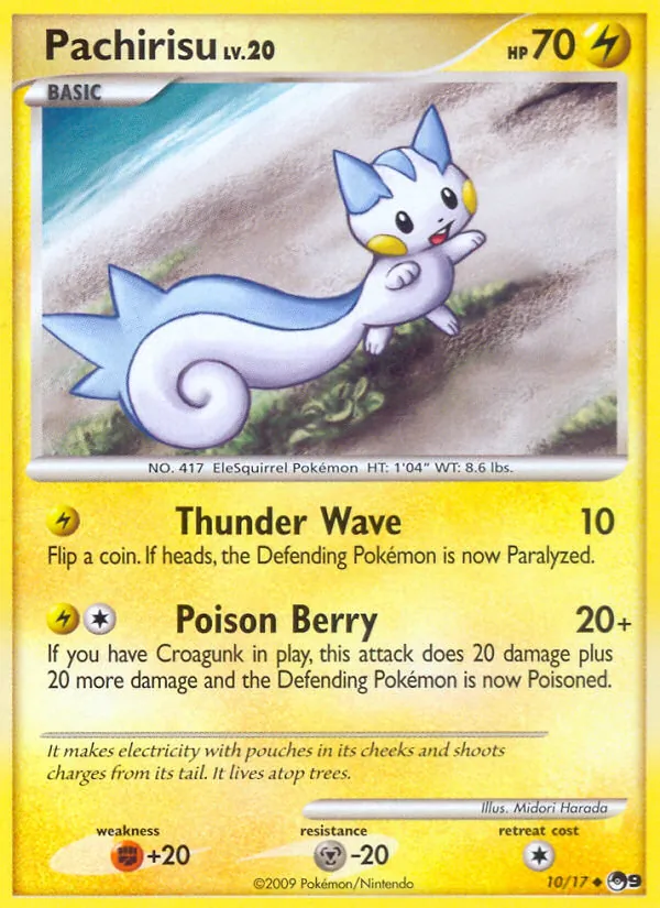 Pachirisu, POP Series 9 010/017