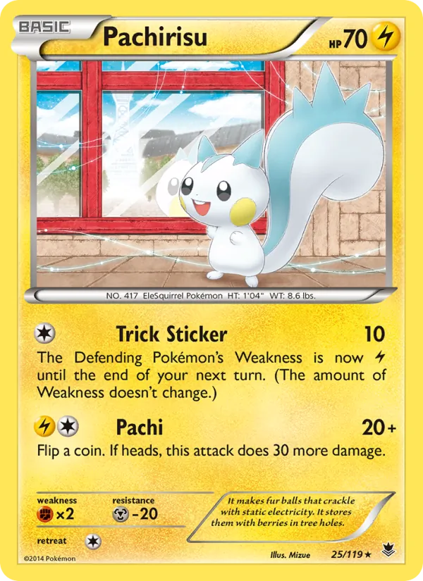 Pachirisu, Phantom Forces 025/119