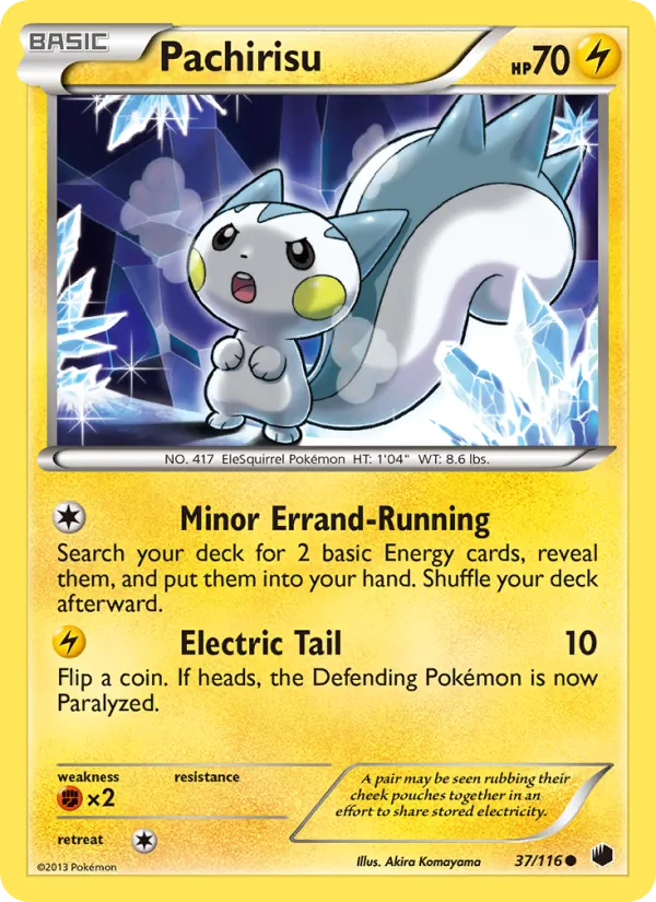 Pachirisu, Plasma Freeze 037/116
