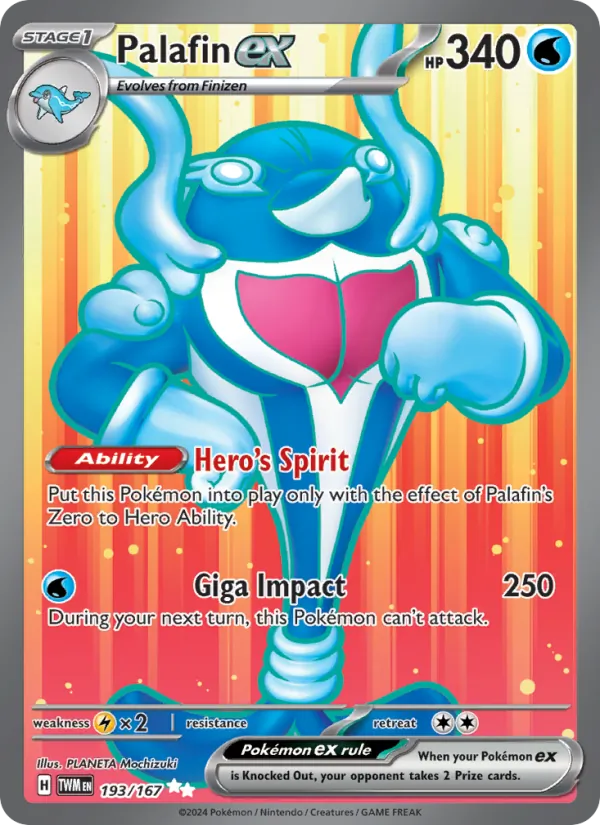 Palafin EX, Twilight Masquerade 193/167