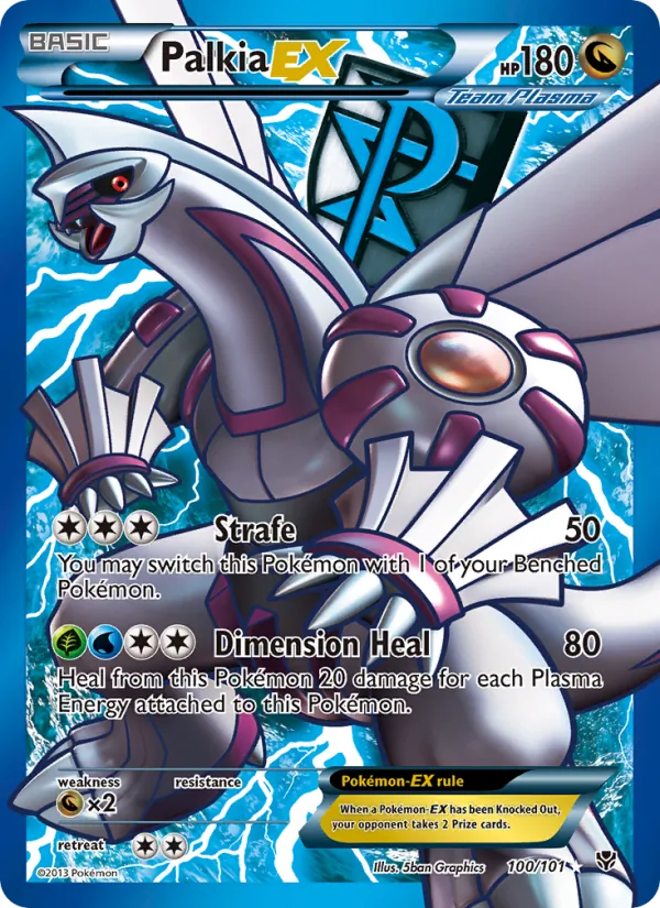 Palkia-EX, Plasma Blast 100/101