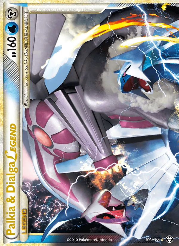 Palkia & Dialga LEGEND, Triumphant 101/102