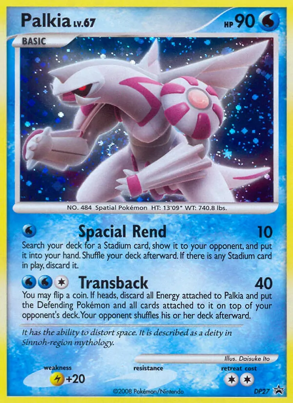 Palkia, Diamond & Pearl Promos DP27