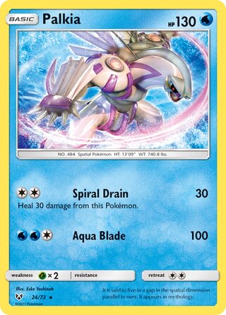 Palkia, Shining Legends 024/073