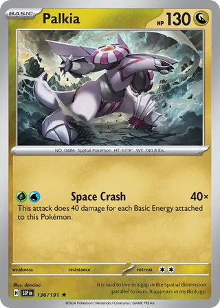 Palkia, Surging Sparks 136/191
