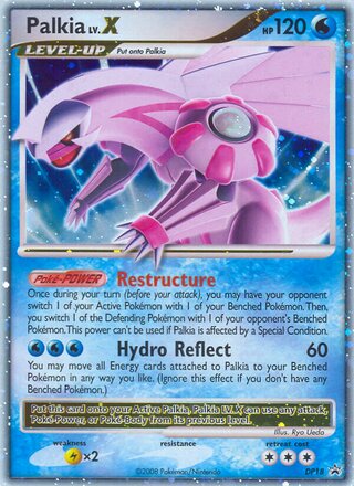 Palkia LV.X, Diamond & Pearl Promos DP18