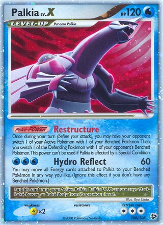 Palkia LV.X, Great Encounters 106/106