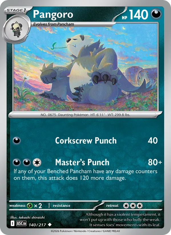 Pangoro, Ascended Heroes 140/217