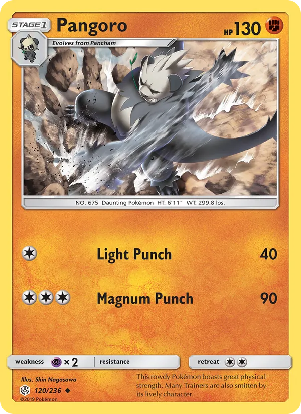 Pangoro, Cosmic Eclipse 120/236