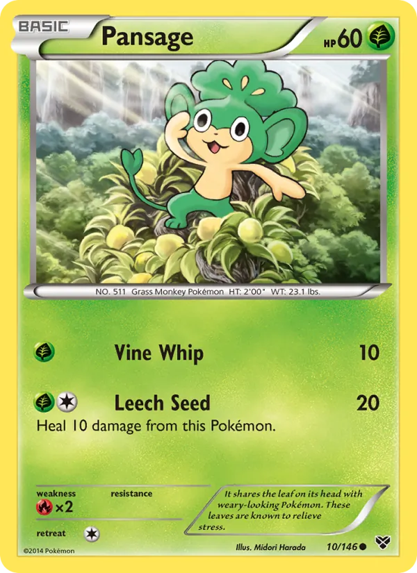 Pansage, XY 010/146