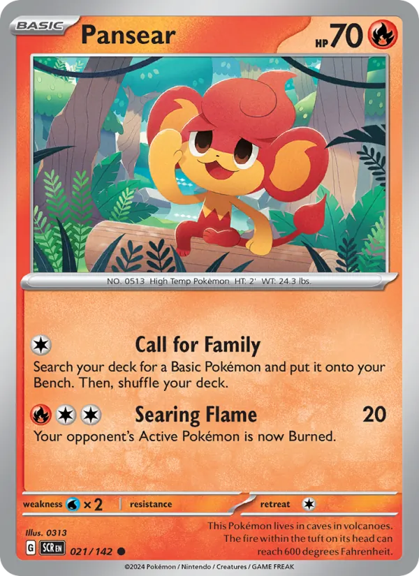 Pansear, Stellar Crown 021/142
