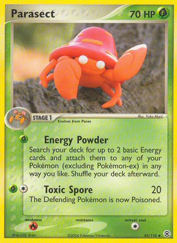 Parasect, FireRed & LeafGreen 043/112