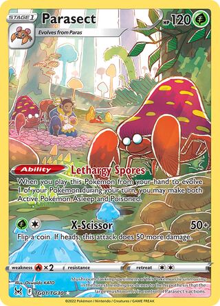 Parasect, Lost Origin Trainer Gallery TG01/30