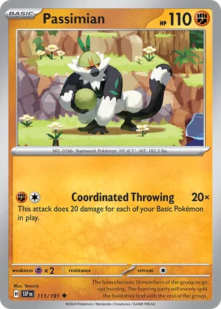 Passimian, Surging Sparks 111/191