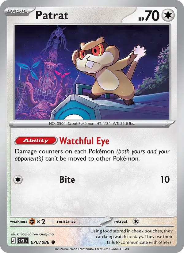 Patrat, Chaos Rising 070/086
