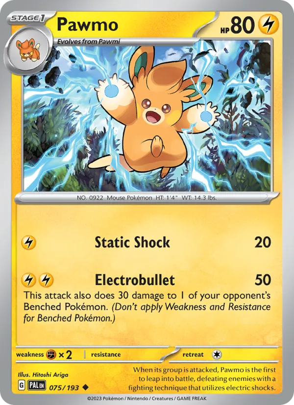 Pawmo, Paldea Evolved 075/193