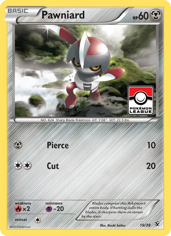 Pawniard, Kalos Starter Set 019/039