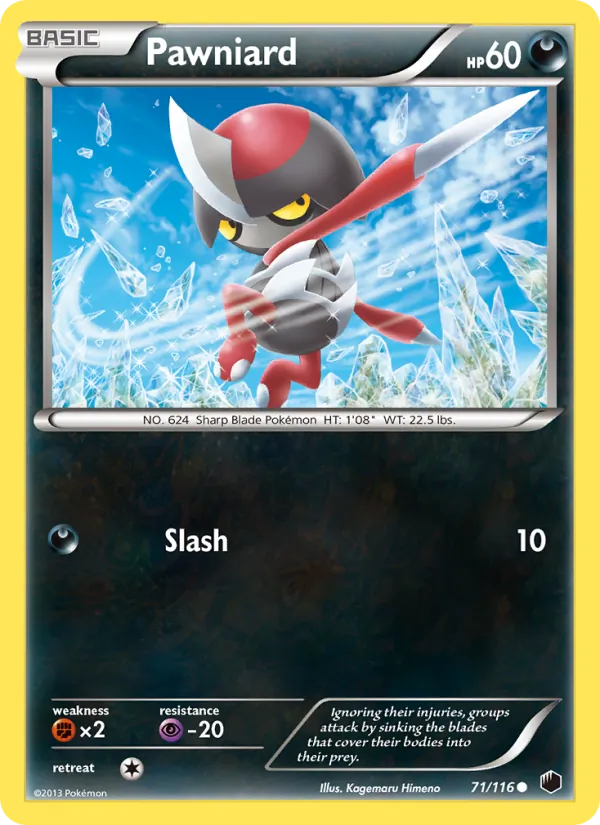 Pawniard, Plasma Freeze 071/116