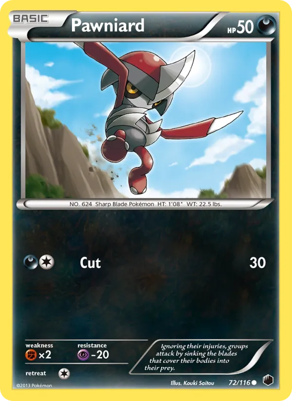 Pawniard, Plasma Freeze 072/116