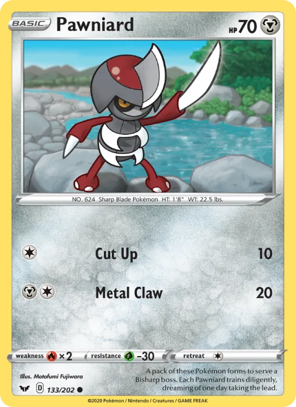 Pawniard, Sword & Shield 133/202