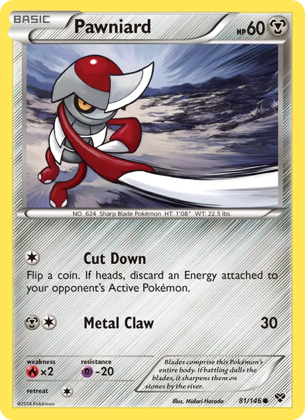 Pawniard, XY 081/146
